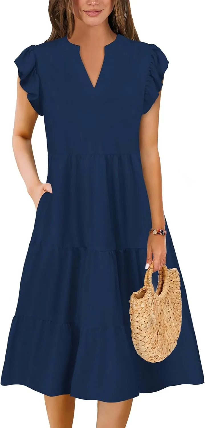 MixShe Summer Dresses for Women 2025 Elegant Classy Casual Fashion Dress S-XXL