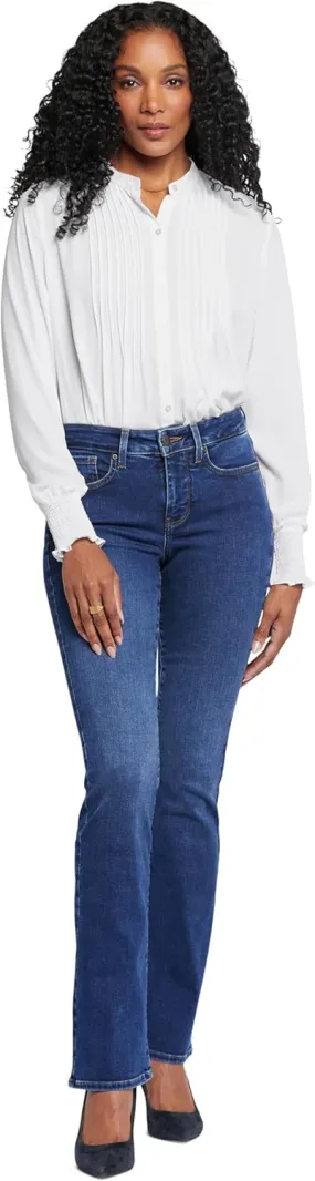 NYDJ Womens Barbara Bootcut Fit Denim Jeans