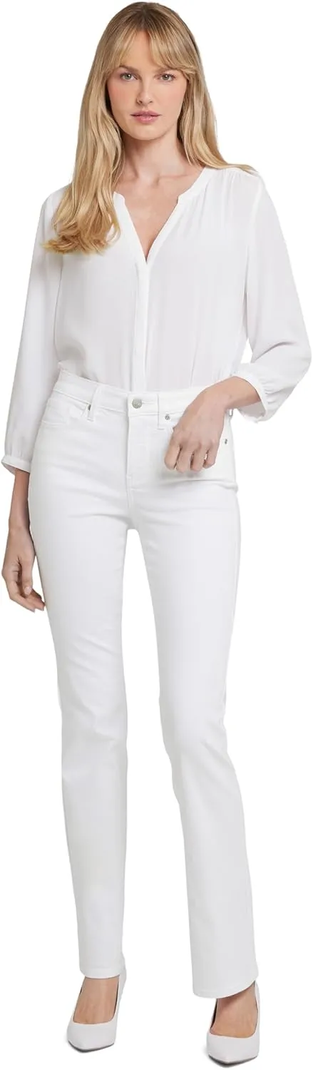 NYDJ Womens Barbara Bootcut Fit Denim Jeans