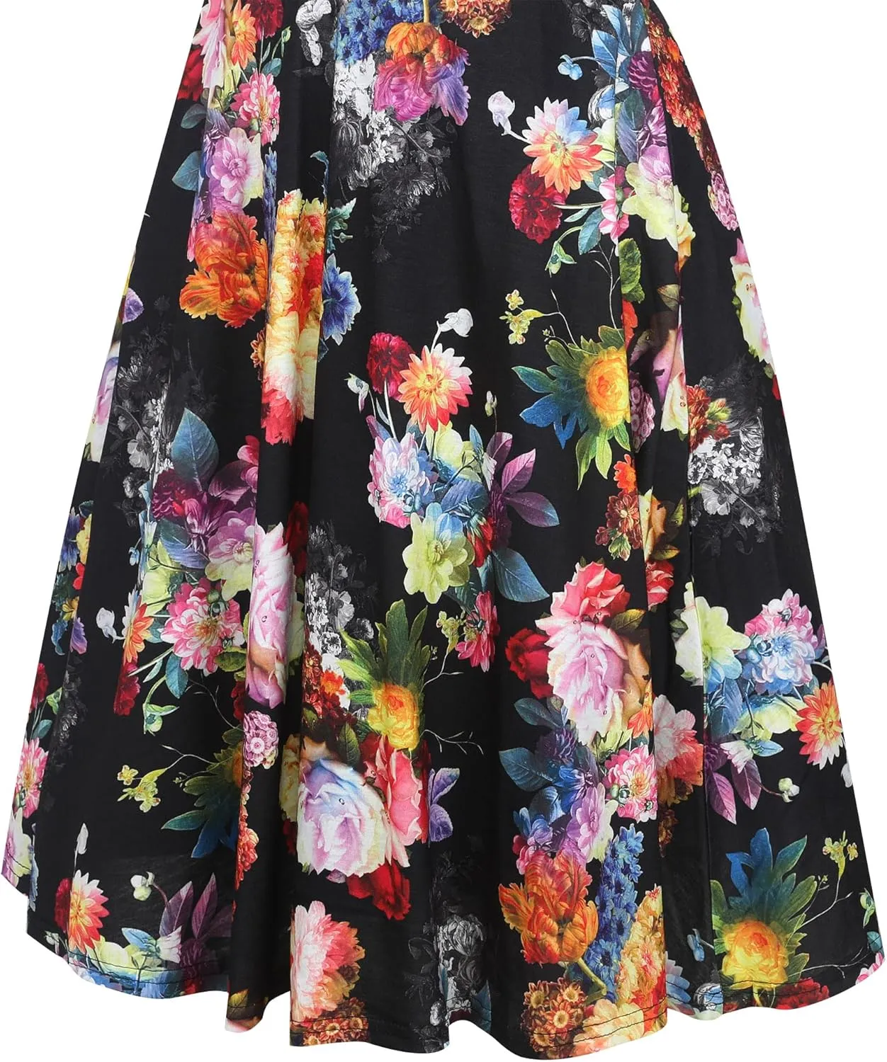 oxiuly Women's V-Neck Maternity Nursing Stretchy Casual Dresses Elegant Tea Dress OX233