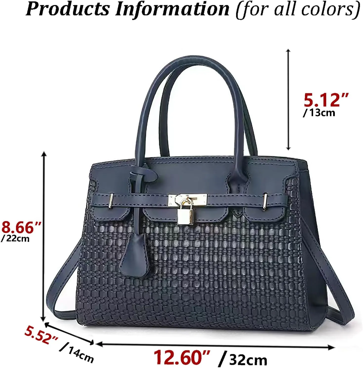 PORT&LOTUS Womens Top-handle Leather Handbags Totes Purses for Women Satchel Shoulder Bag for Ladies