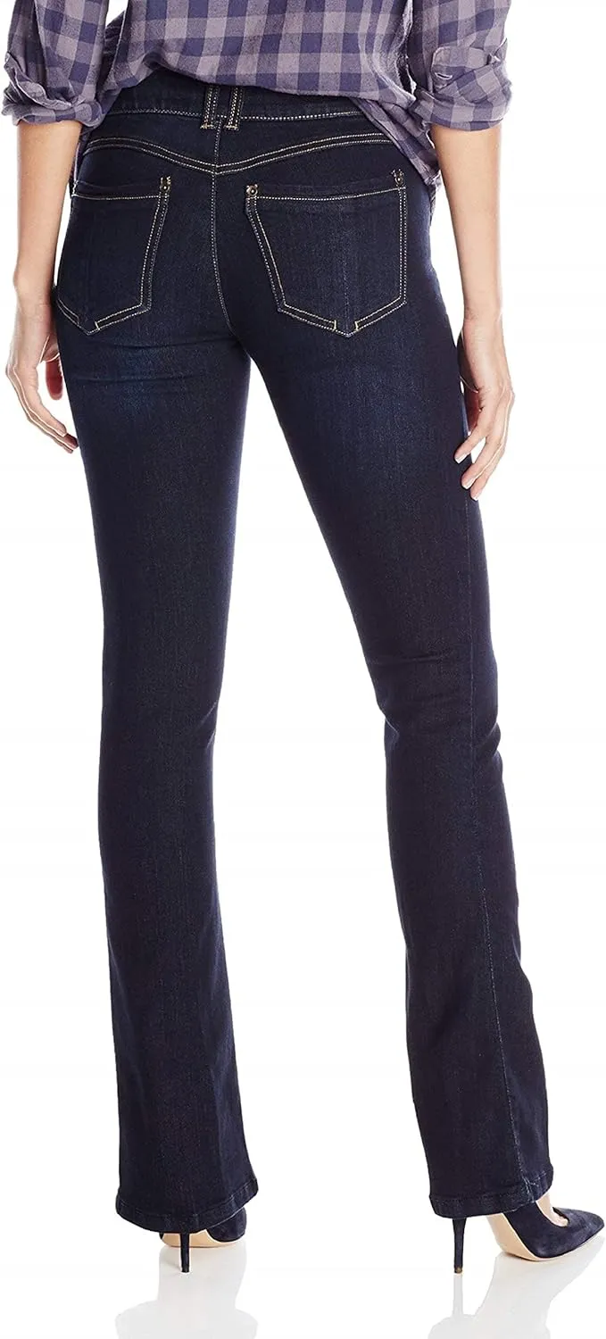 "Ab"solution Itty Bitty Bootcut Indigo Jean