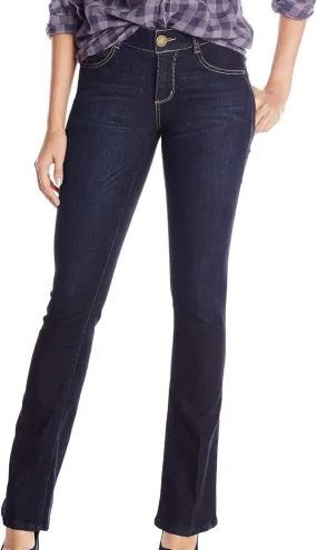 "Ab"solution Itty Bitty Bootcut Indigo Jean