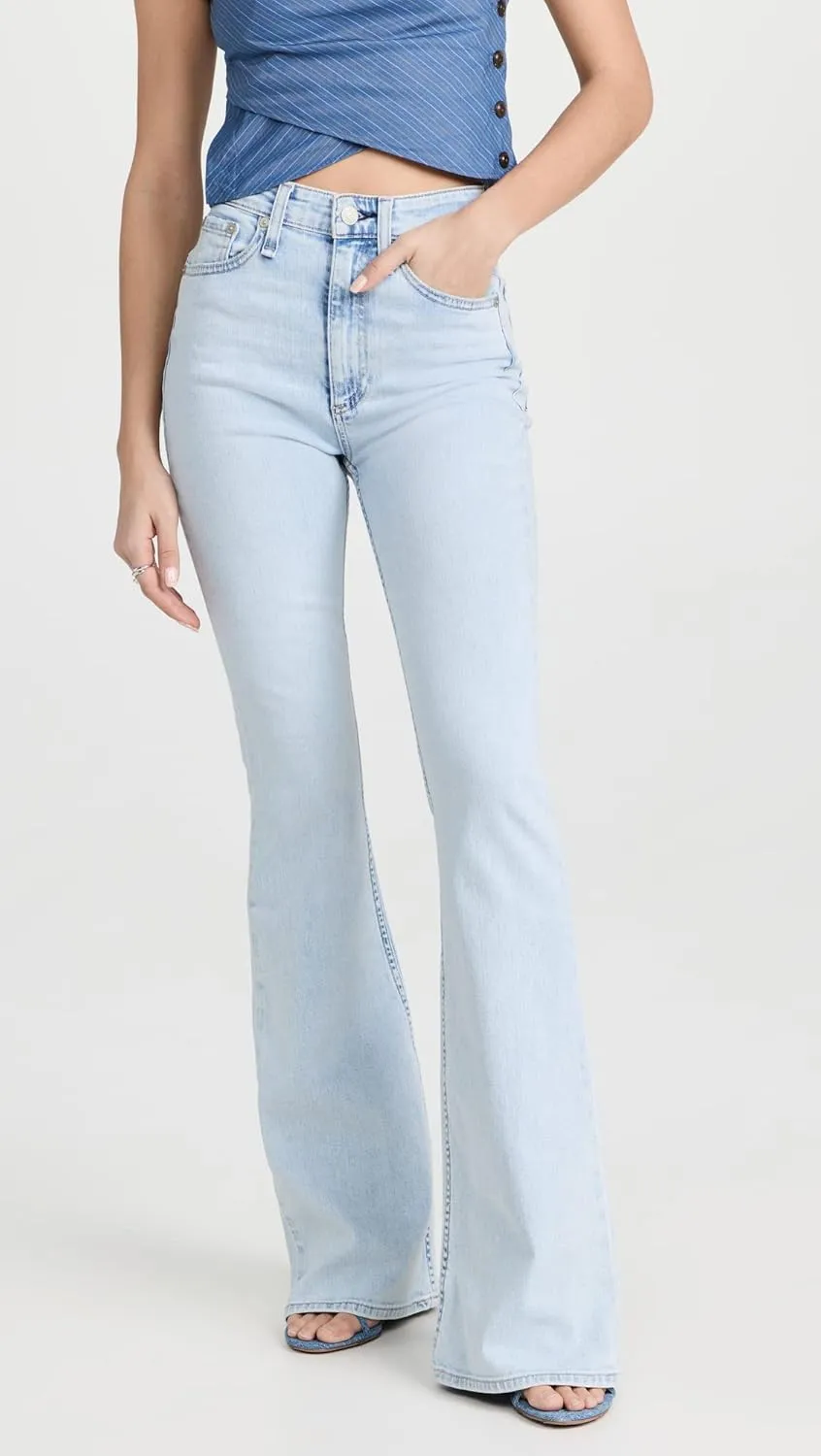 rag & bone Women's Casey Flare Jeans