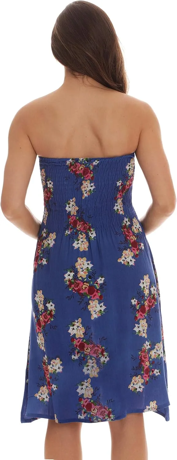 Riviera Sun Strapless Tube Short Dress Summer Dresses