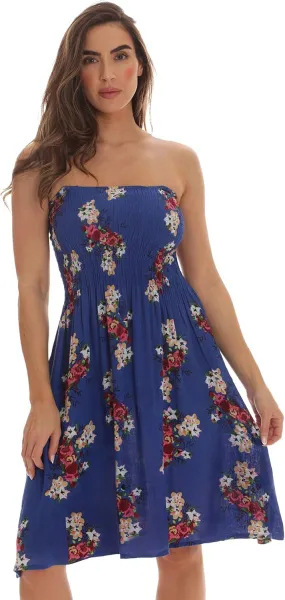 Riviera Sun Strapless Tube Short Dress Summer Dresses