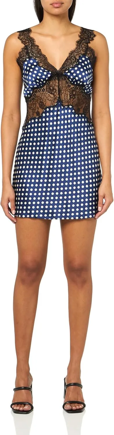 Ronny Kobo Women's Cleo Polka Dot Mini Dress
