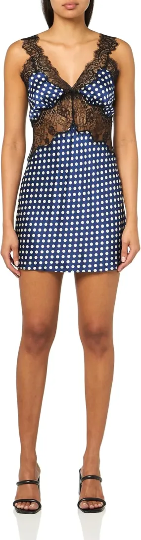 Ronny Kobo Women's Cleo Polka Dot Mini Dress
