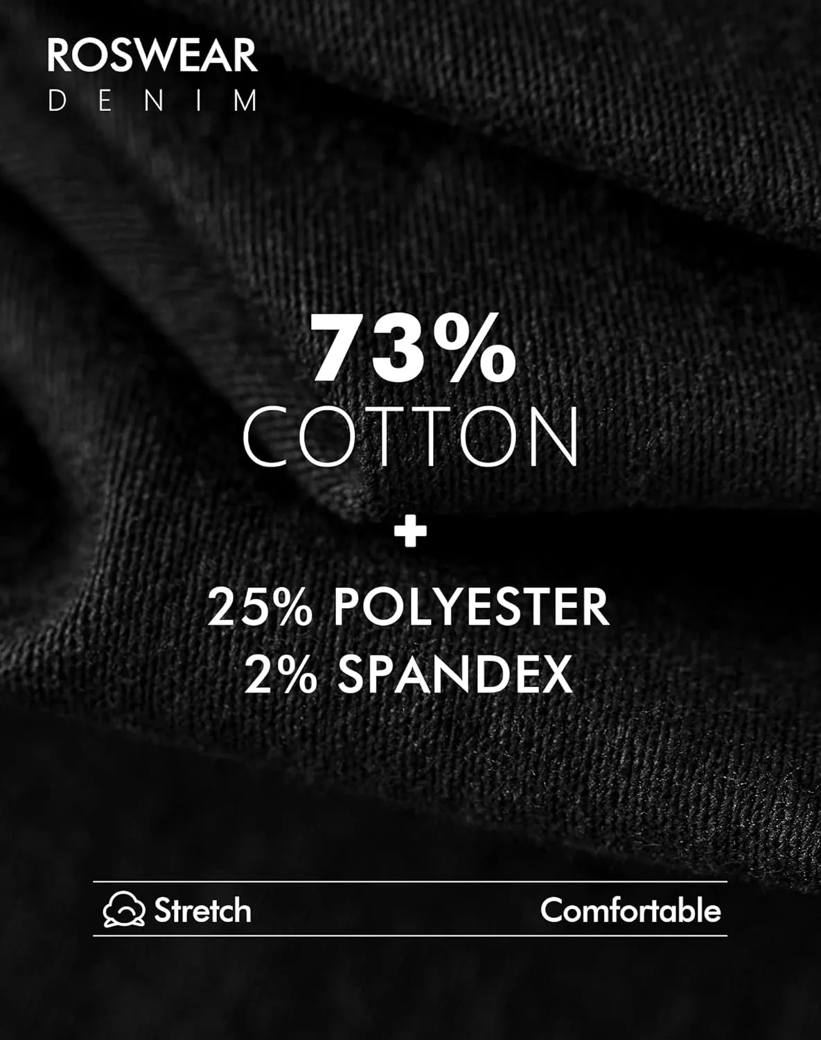 roswear Women??s High Waisted Stretchy Skinny Curvy Jeans Tummy Control Jeggings