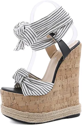Sandals for Women Platform Ankle Strap Womens Sandals Open Toe Espadrille Wedge Sandals for Women Casual Summer Womens Shoes