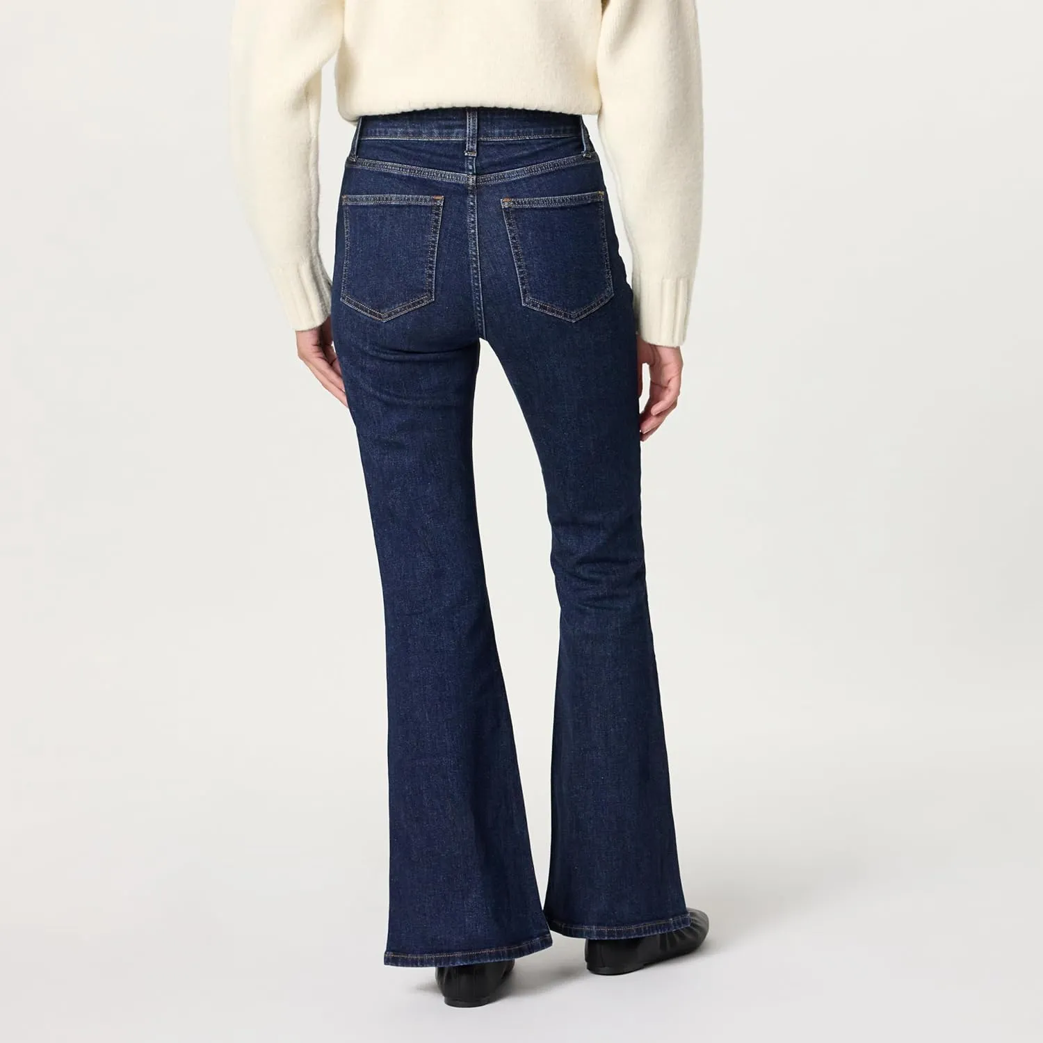 The Drop Women's Alyona Slim Flare Jean