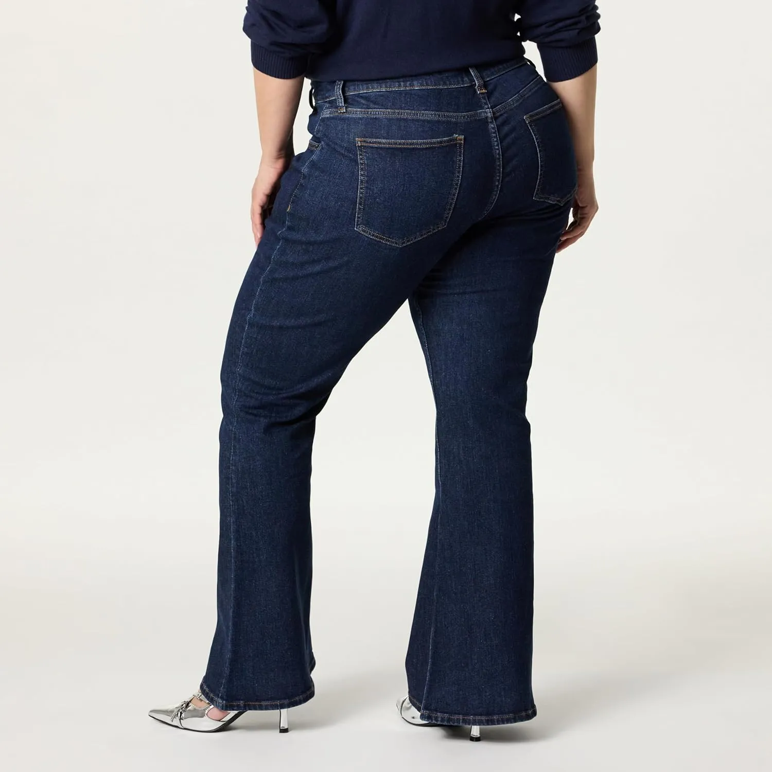 The Drop Women's Alyona Slim Flare Jean