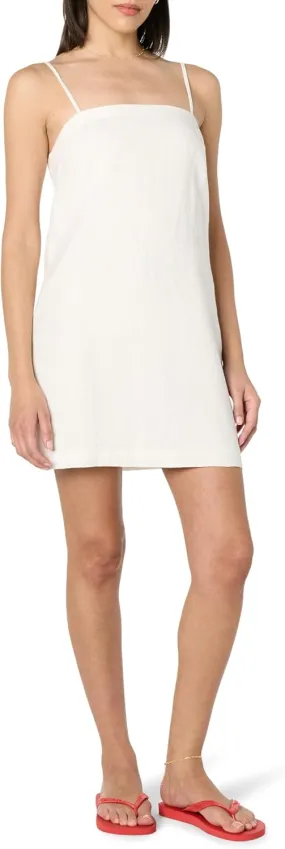 The Drop Women's Seville Linen Mini Shift Dress