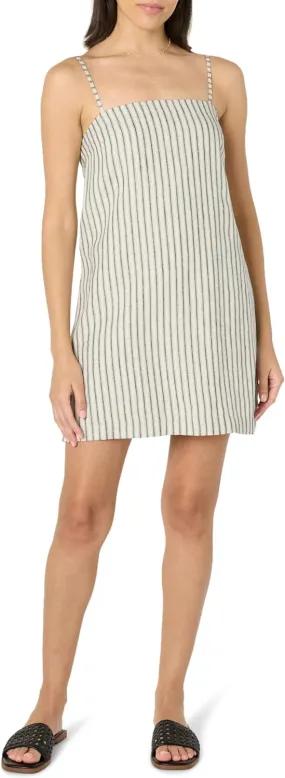 The Drop Women's Seville Linen Mini Shift Dress