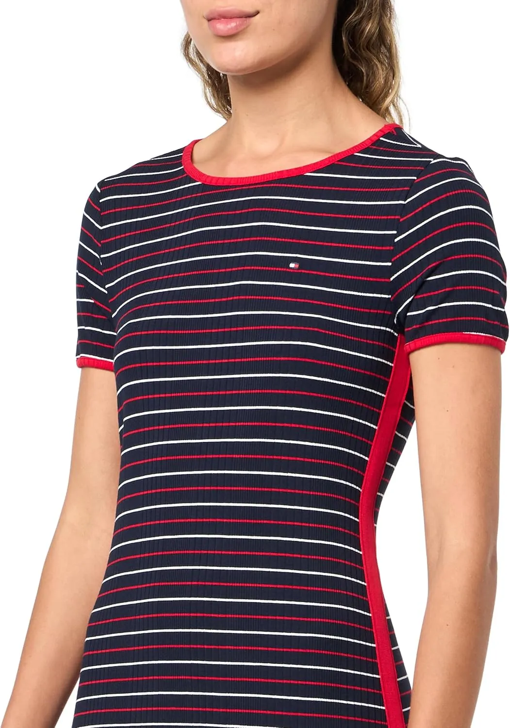 Tommy Hilfiger Women's Short Sleeve Soft Everyday Sport Dress