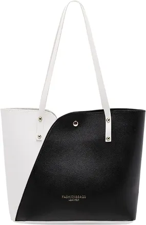 Tote Top Handle Satchel Bags for Women Tote Bags and Wallets Set Shoulder Satchel Handbags Office Bag for Women