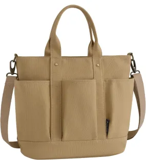 Travel Crossbody Bags for Women Purse Crossbody Bags with Pockets Top Handle Shoulder Handbags Cute Spring Purse(Brown)