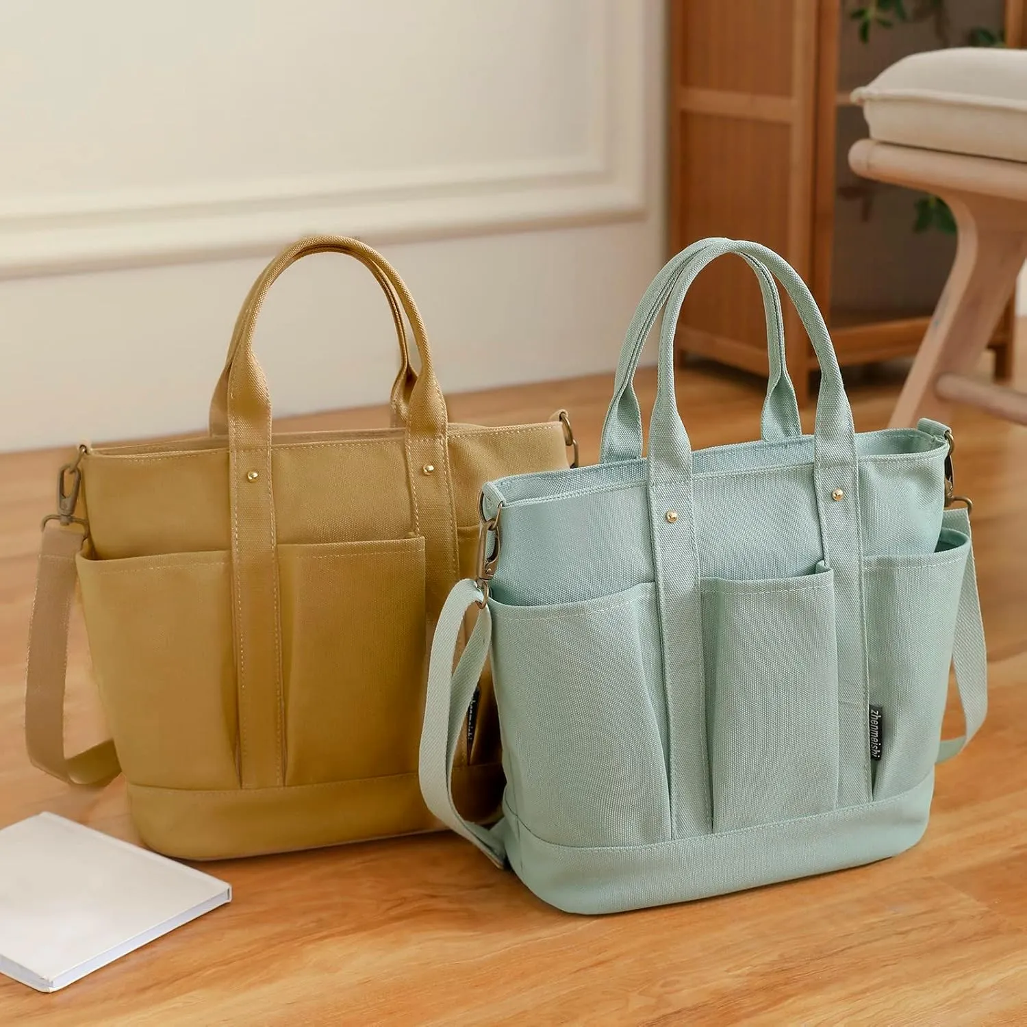 Travel Crossbody Bags for Women Purse Crossbody Bags with Pockets Top Handle Shoulder Handbags Cute Spring Purse(Brown)