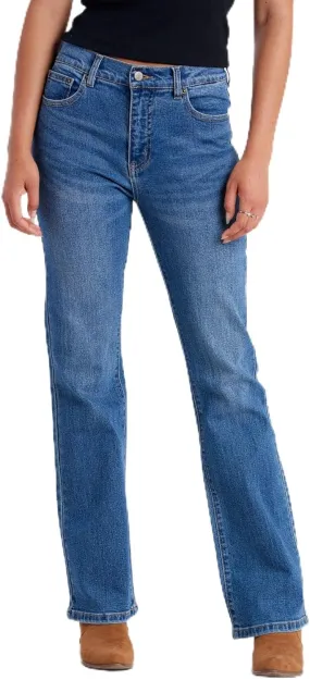 UNIONBAY Women's Layla Highrise Slim Boot Jean