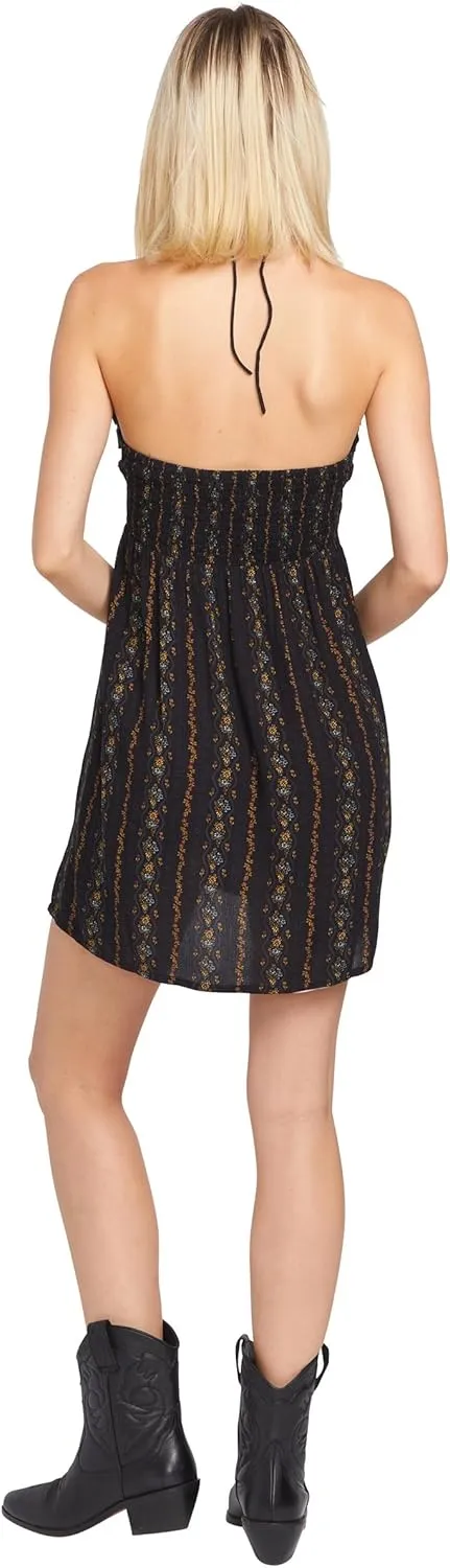 Volcom Women's Bad Beaches Only Bandeau Mini Dress