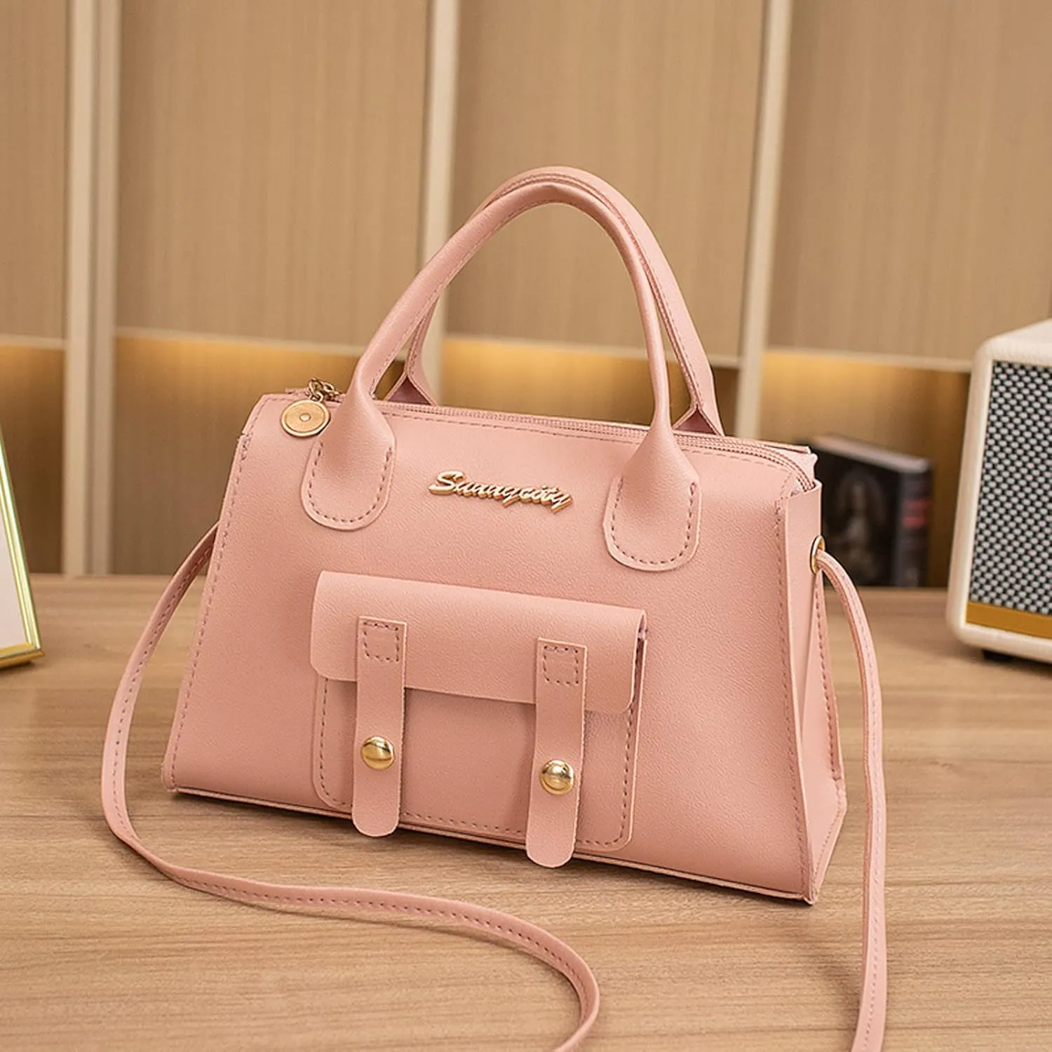 Women Messenger Bag Fashion New Pattern Solid Simple Handbag Shoulder Bags Purpose High Capacity Zipper Bags (One Size)