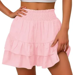 Womens Shorts Drawstring Sweat Shorts Elastic Waist Running Workout Shorts with Pockets Women's Wide Leg Womens