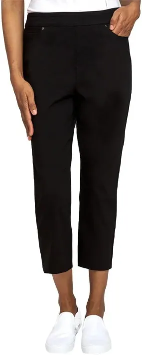 Women's Tummy Control Comfort Stretch Capri Pants
