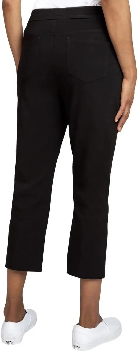 Women's Tummy Control Comfort Stretch Capri Pants