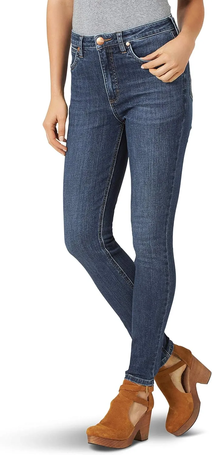 Wrangler Women's High Rise Skinny Jeans